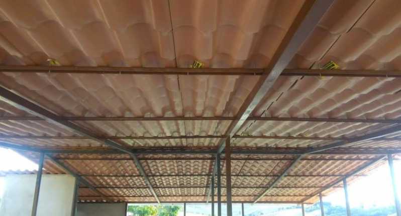 Telha Colonial Pvc Jardim Itapark - Telha Pvc Transparente